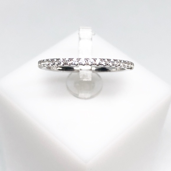 🤍💍Sterling silver pave band - Picture 4 of 5